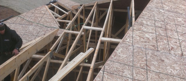 Complex Roof Project on a Waldo Canyon Rebuild